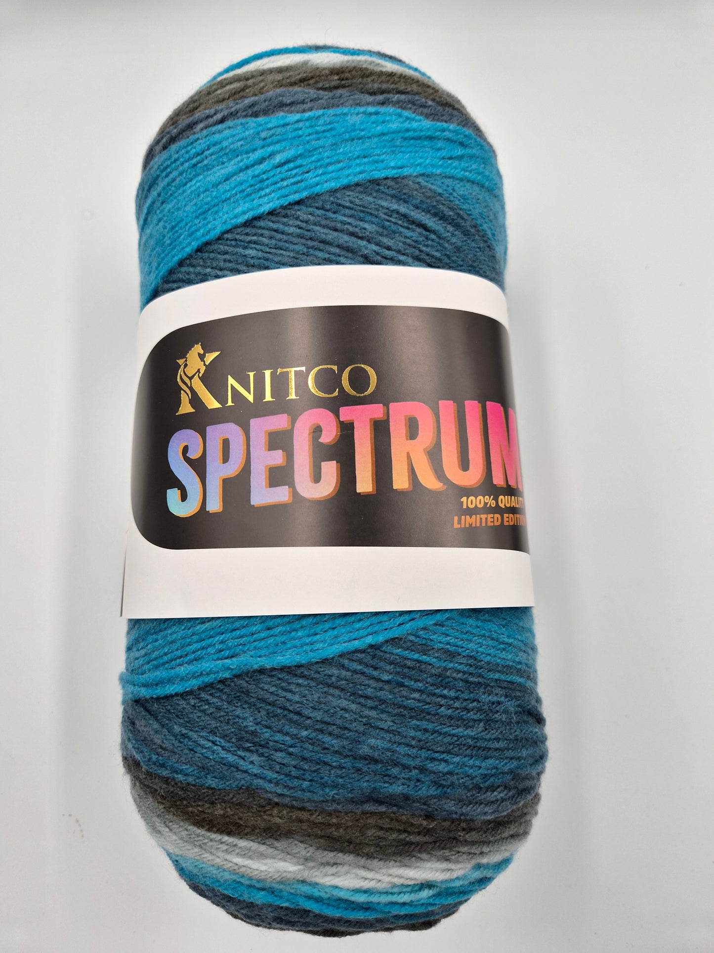 Knitco Spectrum 4.5-5mm 1 x 400g - 1064m 70% Acrylic 30% Wool Knitting Crochet Yarn