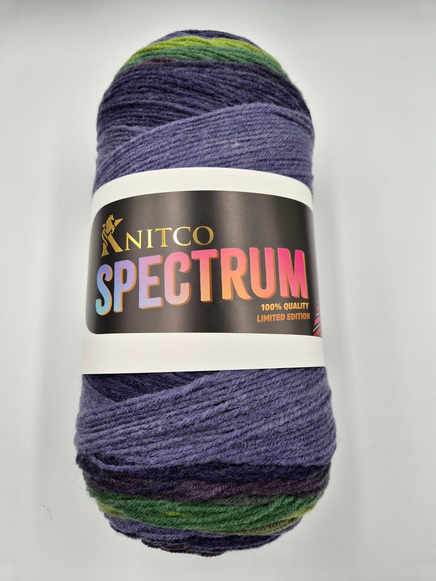 Knitco Spectrum 4.5-5mm 1 x 400g - 1064m 70% Acrylic 30% Wool Knitting Crochet Yarn
