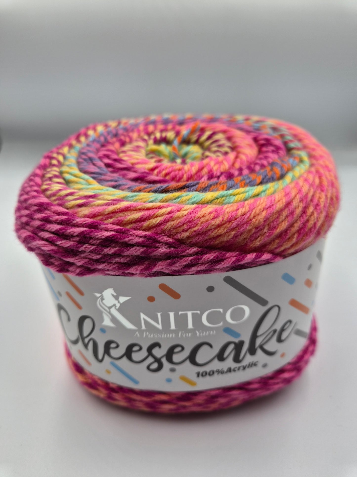 Knitco Cheesecake 1 x 250 - 400m Aran 100% Acrylic Knitting Crochet Yarn