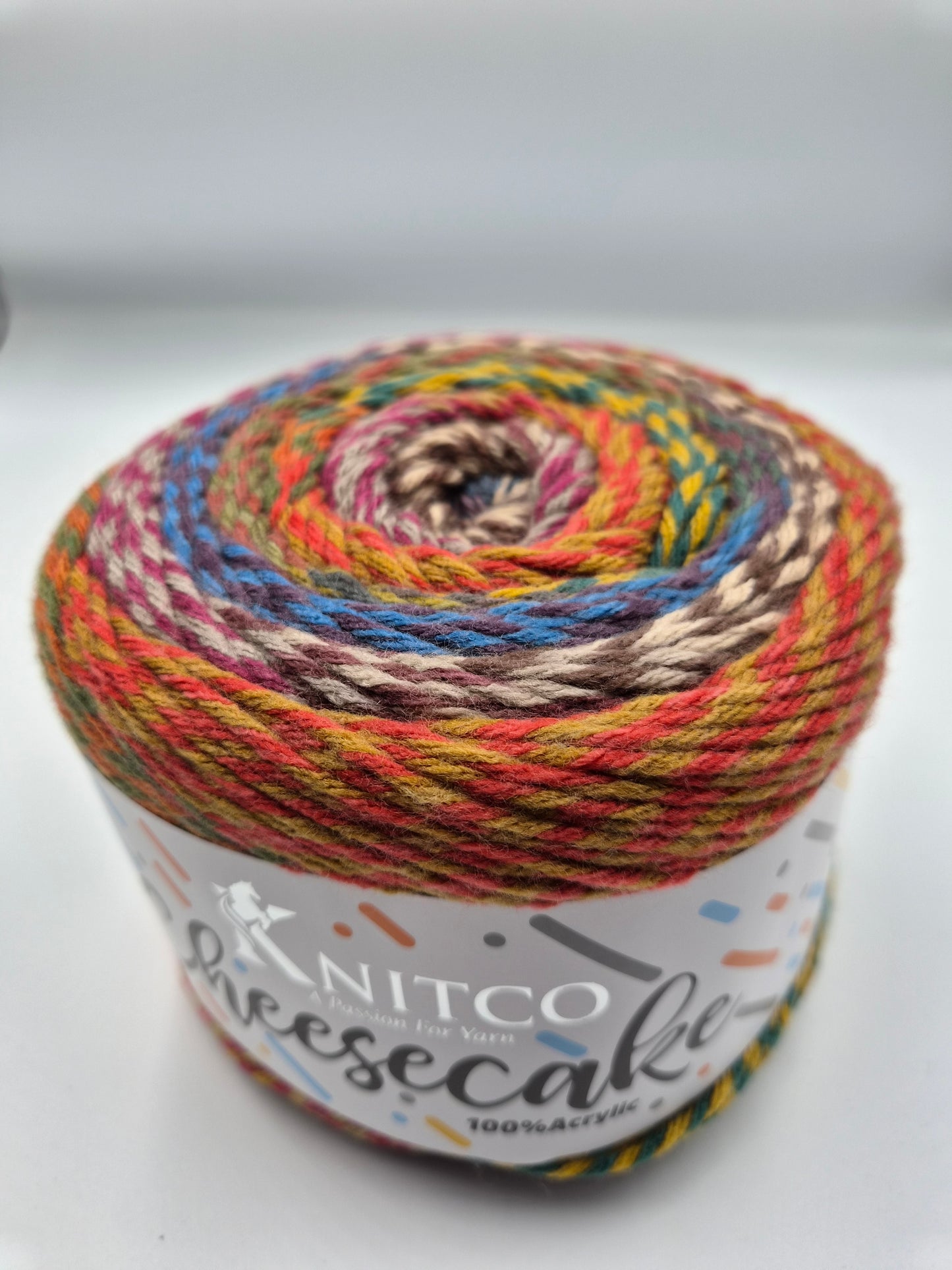 Knitco Cheesecake 1 x 250 - 400m Aran 100% Acrylic Knitting Crochet Yarn