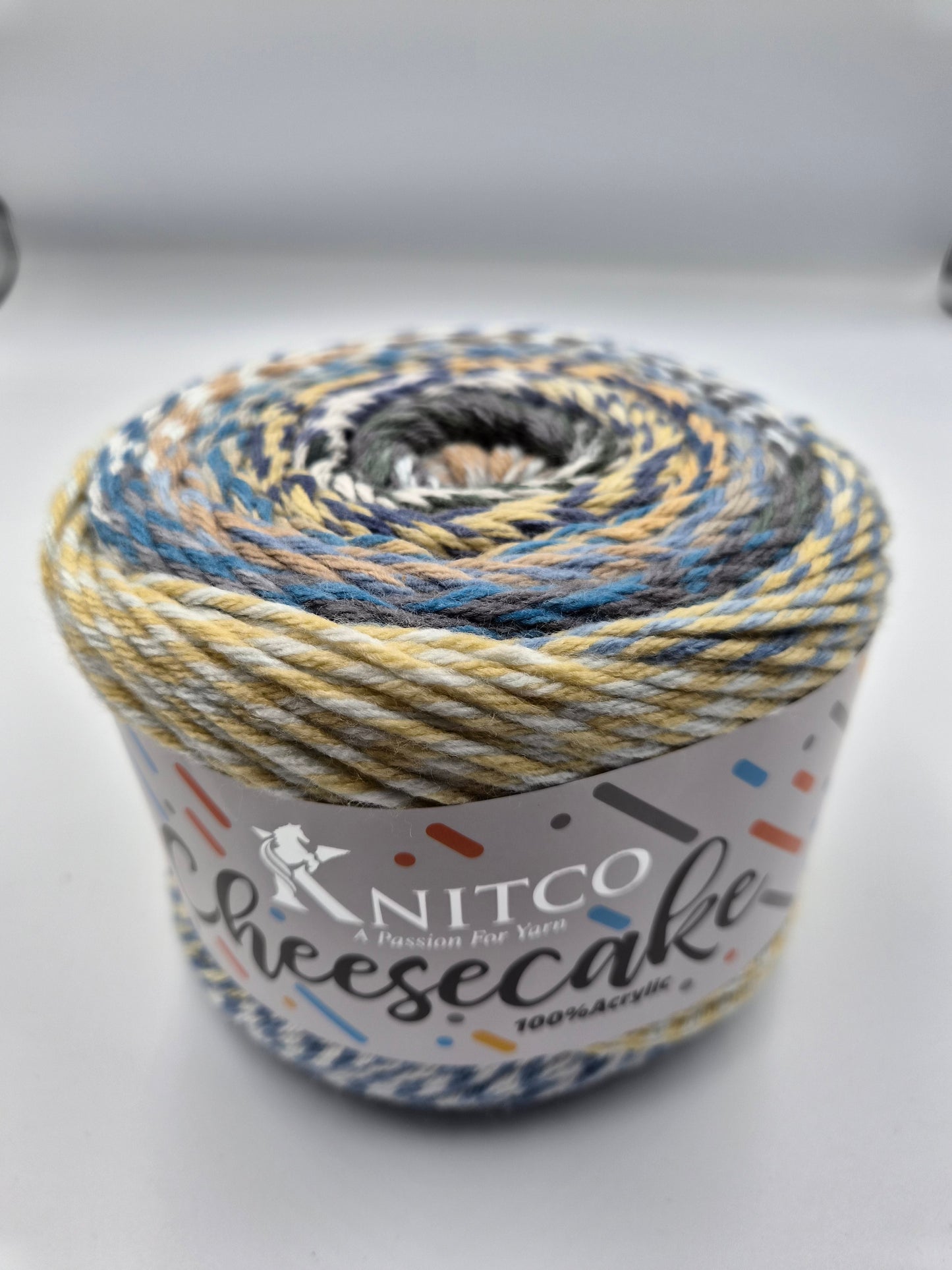 Knitco Cheesecake 1 x 250 - 400m Aran 100% Acrylic Knitting Crochet Yarn