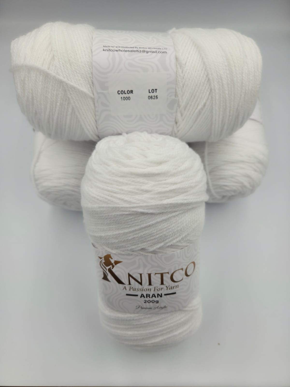 Knitco Aran Premium 5 x 200g - 420m - 100% Acylic Knitting Crochet Yarn