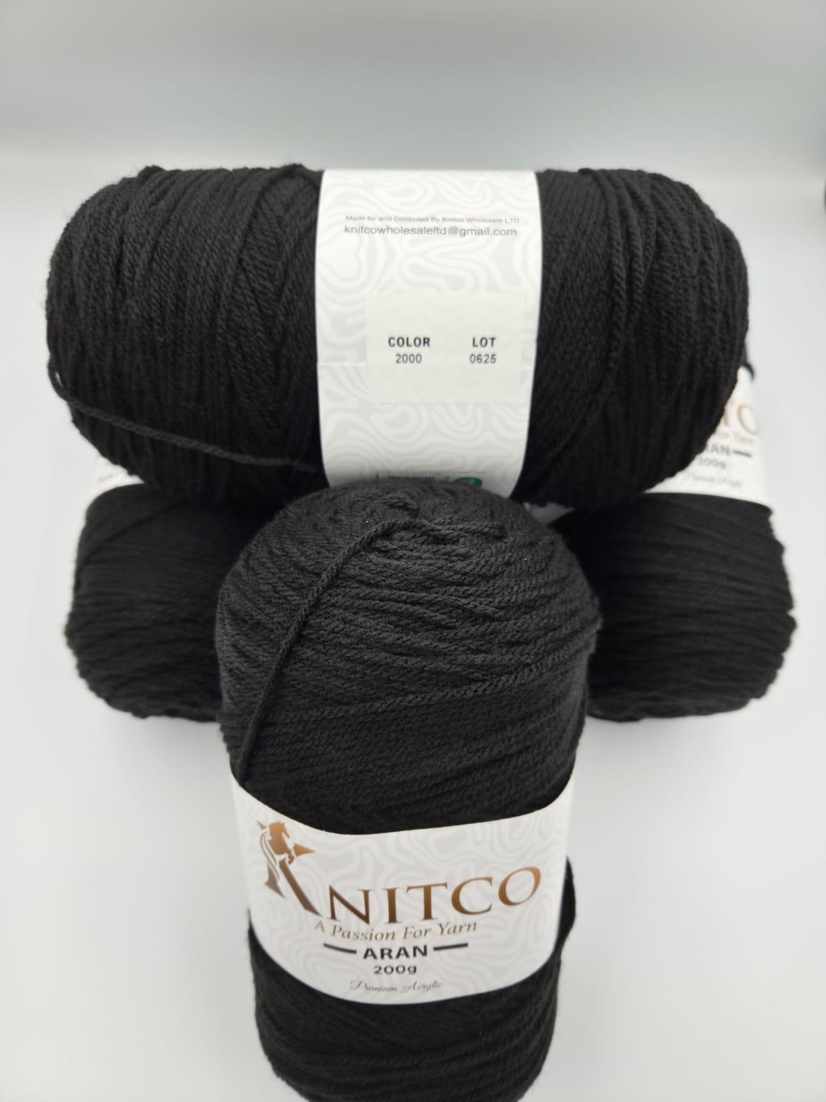 Knitco Aran Premium 5 x 200g - 420m - 100% Acylic Knitting Crochet Yarn