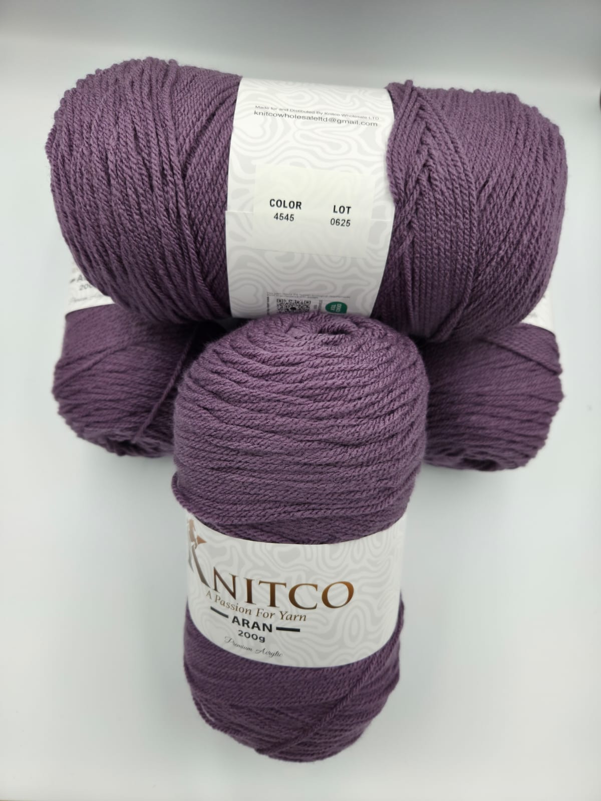 Knitco Aran Premium 5 x 200g - 420m - 100% Acylic Knitting Crochet Yarn