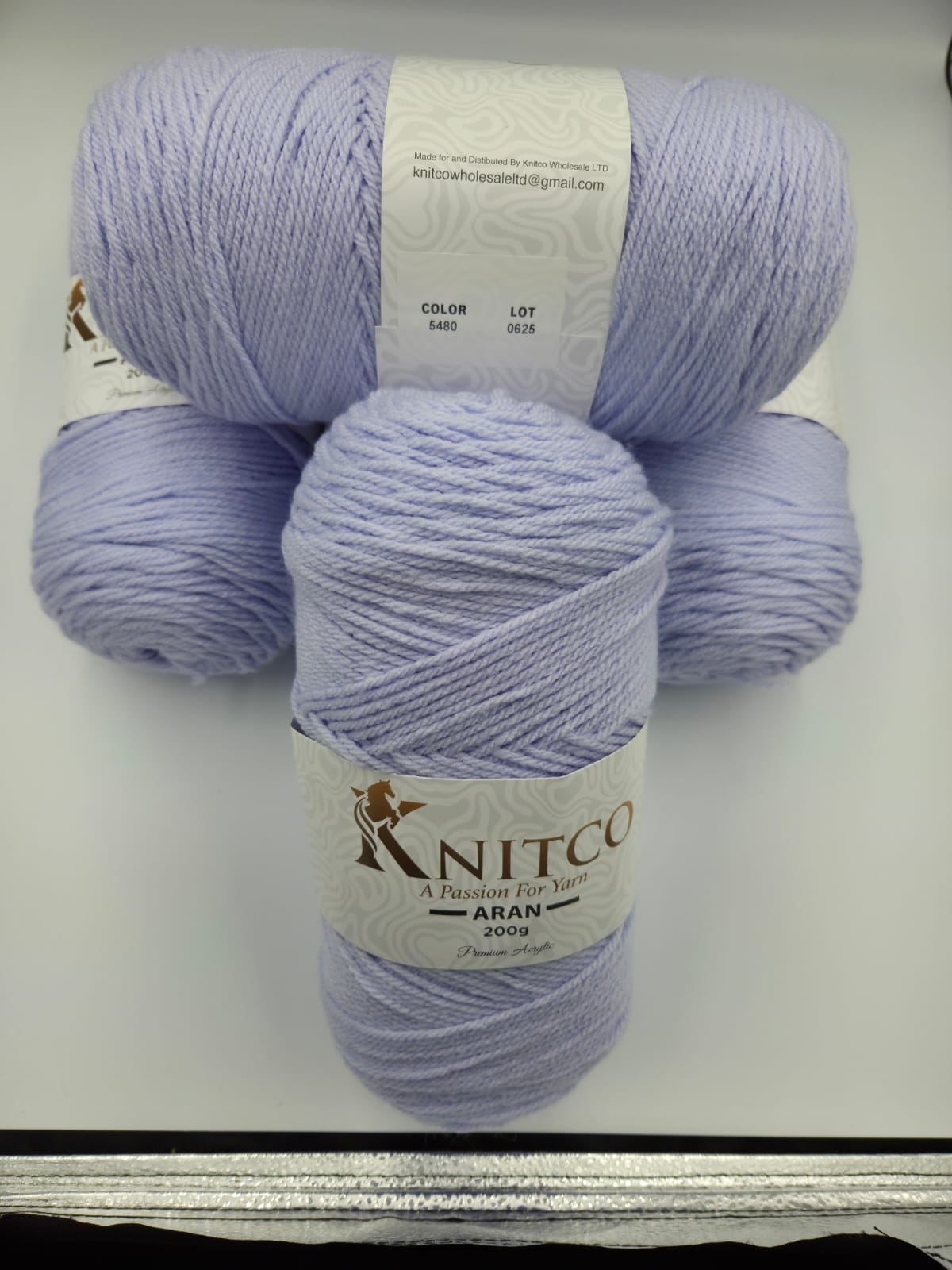 Knitco Aran Premium 5 x 200g - 420m - 100% Acylic Knitting Crochet Yarn