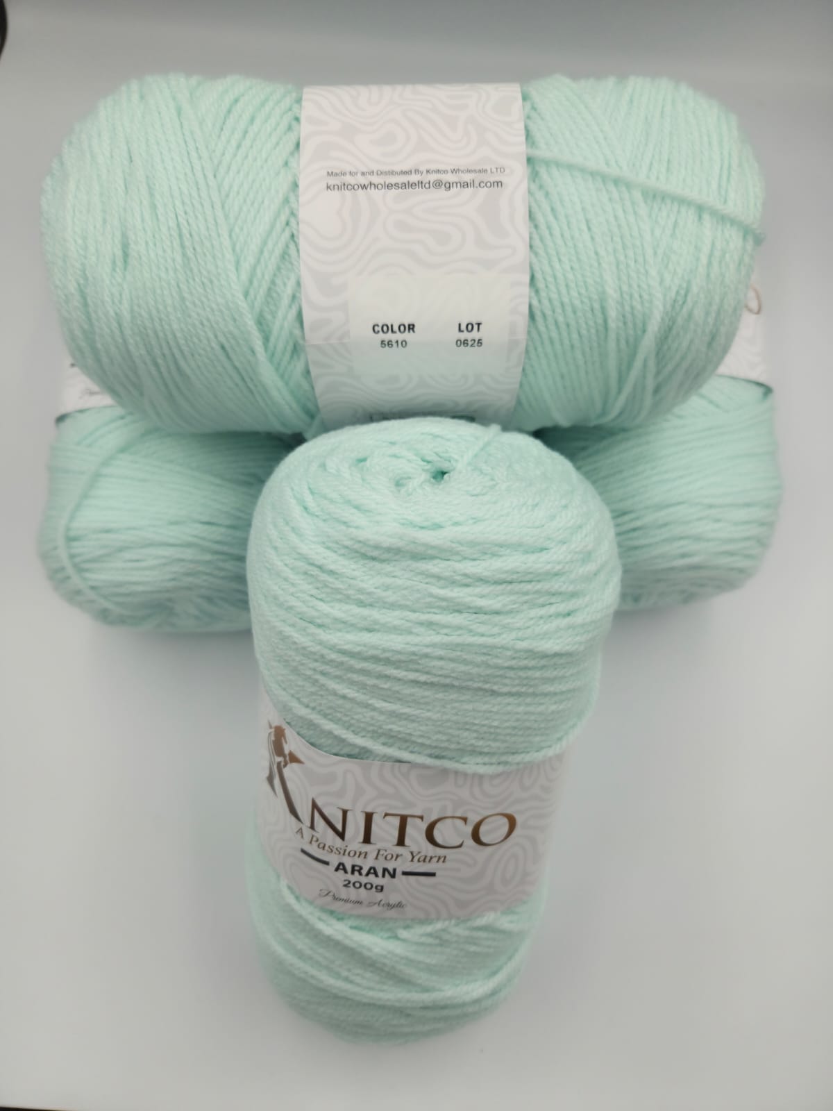 Knitco Aran Premium 5 x 200g - 420m - 100% Acylic Knitting Crochet Yarn