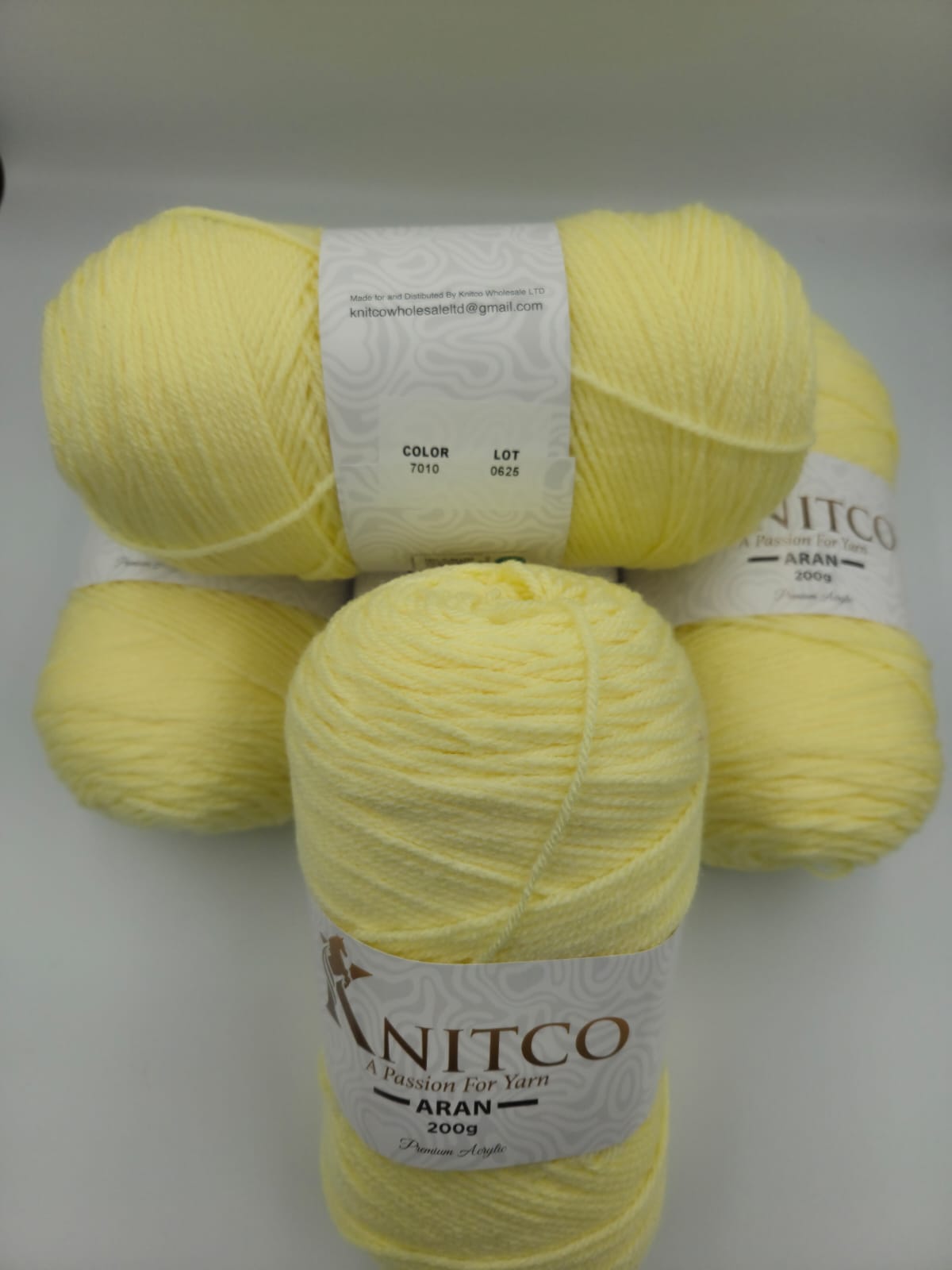 Knitco Aran Premium 5 x 200g - 420m - 100% Acylic Knitting Crochet Yarn
