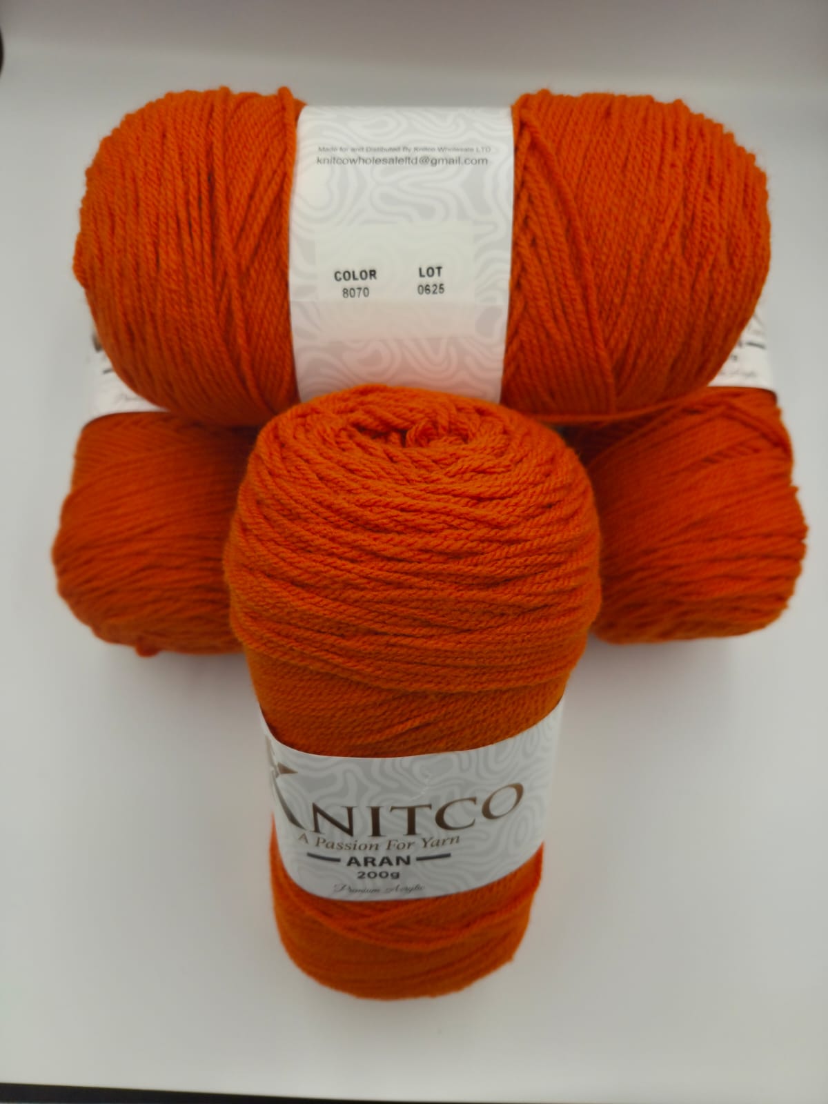 Knitco Aran Premium 5 x 200g - 420m - 100% Acylic Knitting Crochet Yarn