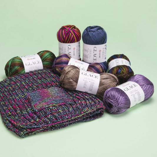 YarnArt Glace 1 x 100g 210m 52% Acrylic - 48% Polymide Knitting Crochet