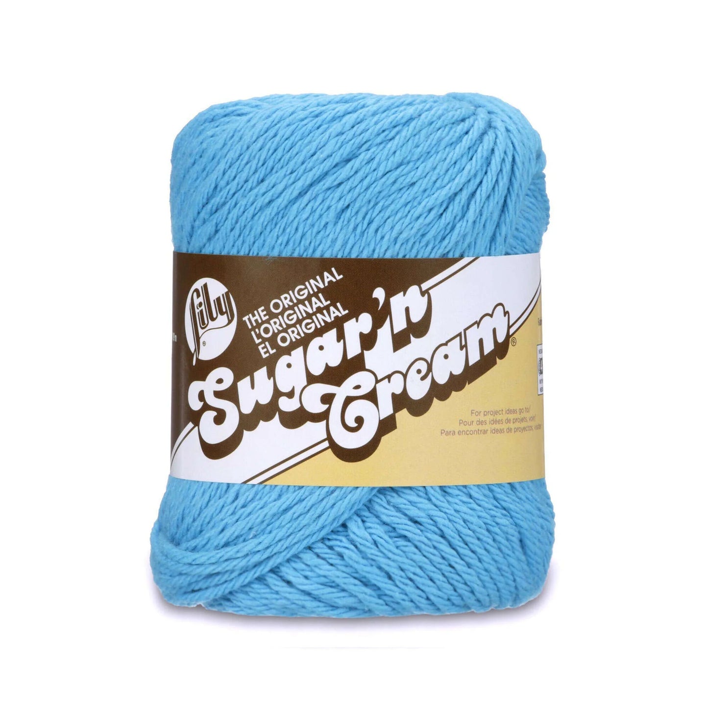 Lily Sugar'n Cream The Original 1 x 71g - 109m - 100% Cotton Knitting Crochet Yarn