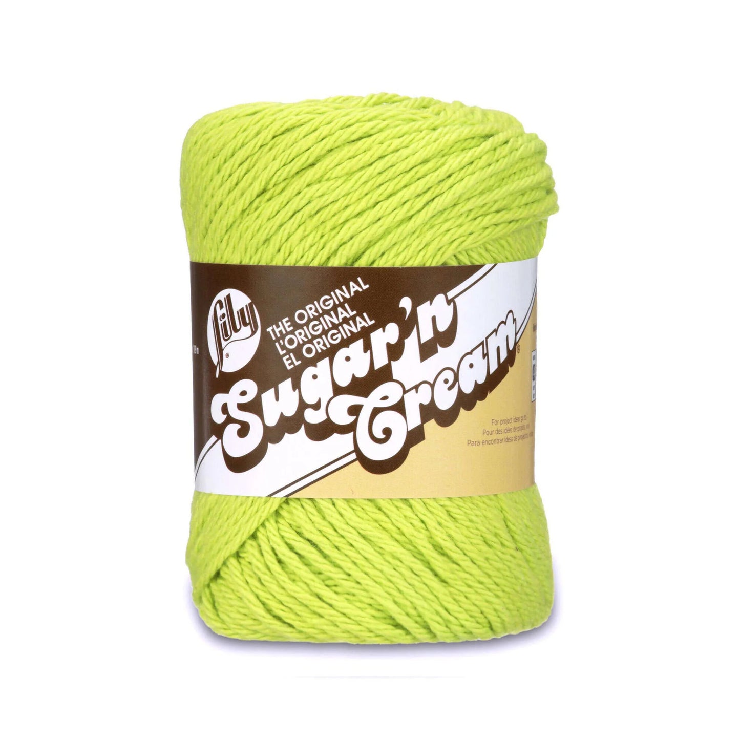 Lily Sugar'n Cream The Original 1 x 71g - 109m - 100% Cotton Knitting Crochet Yarn