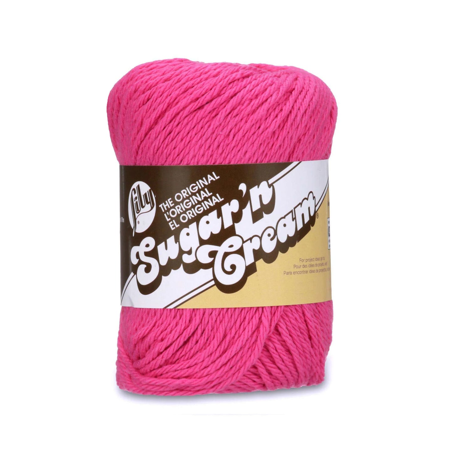 Lily Sugar'n Cream The Original 1 x 71g - 109m - 100% Cotton Knitting Crochet Yarn