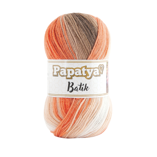 Papatya Batik DK 5 x 100g - 360m Balls - 100% Acrylic Knitting Crochet Yarn