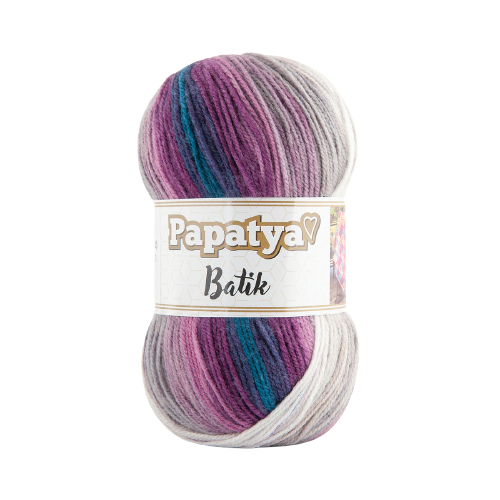 Papatya Batik DK 5 x 100g - 360m Balls - 100% Acrylic Knitting Crochet Yarn