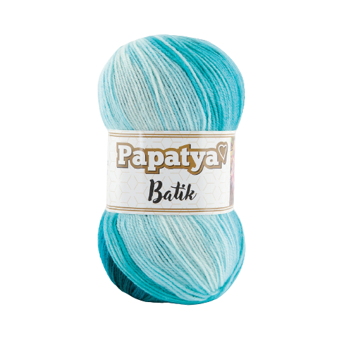 Papatya Batik DK 5 x 100g - 360m Balls - 100% Acrylic Knitting Crochet Yarn