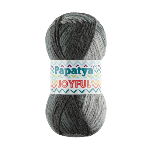 Papatya Joyful 5 x 100 - 200m - 20% Wool 80% Acrylic Knitting Crochet Yarn