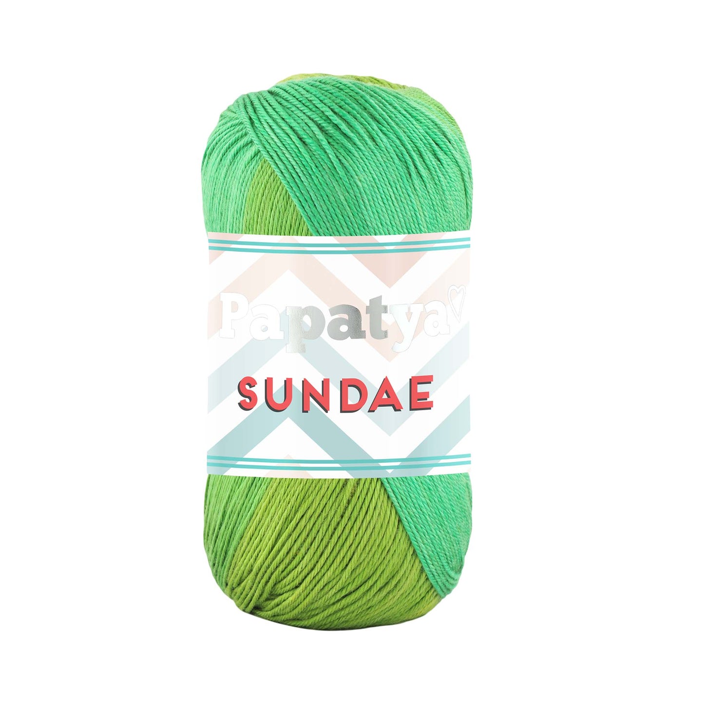 Papatya Sundae 5 x 100g - 320m 100% Microfibre Acrylic Knitting Crochet Yarn