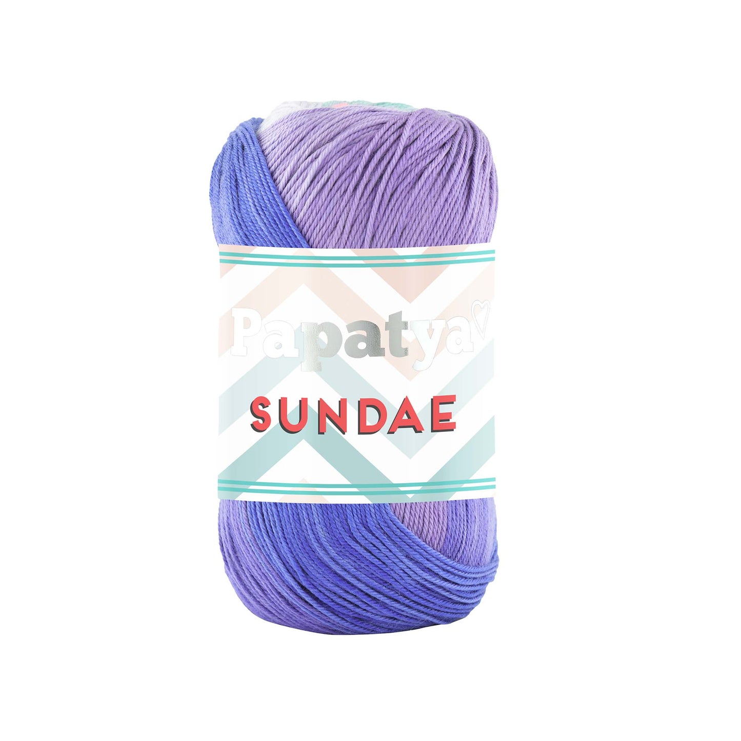 Papatya Sundae 5 x 100g - 320m 100% Microfibre Acrylic Knitting Crochet Yarn