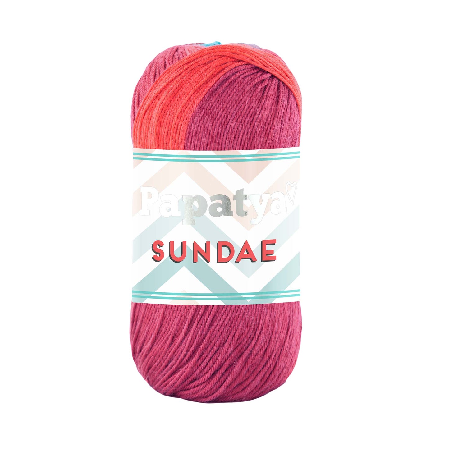 Papatya Sundae 5 x 100g - 320m 100% Microfibre Acrylic Knitting Crochet Yarn