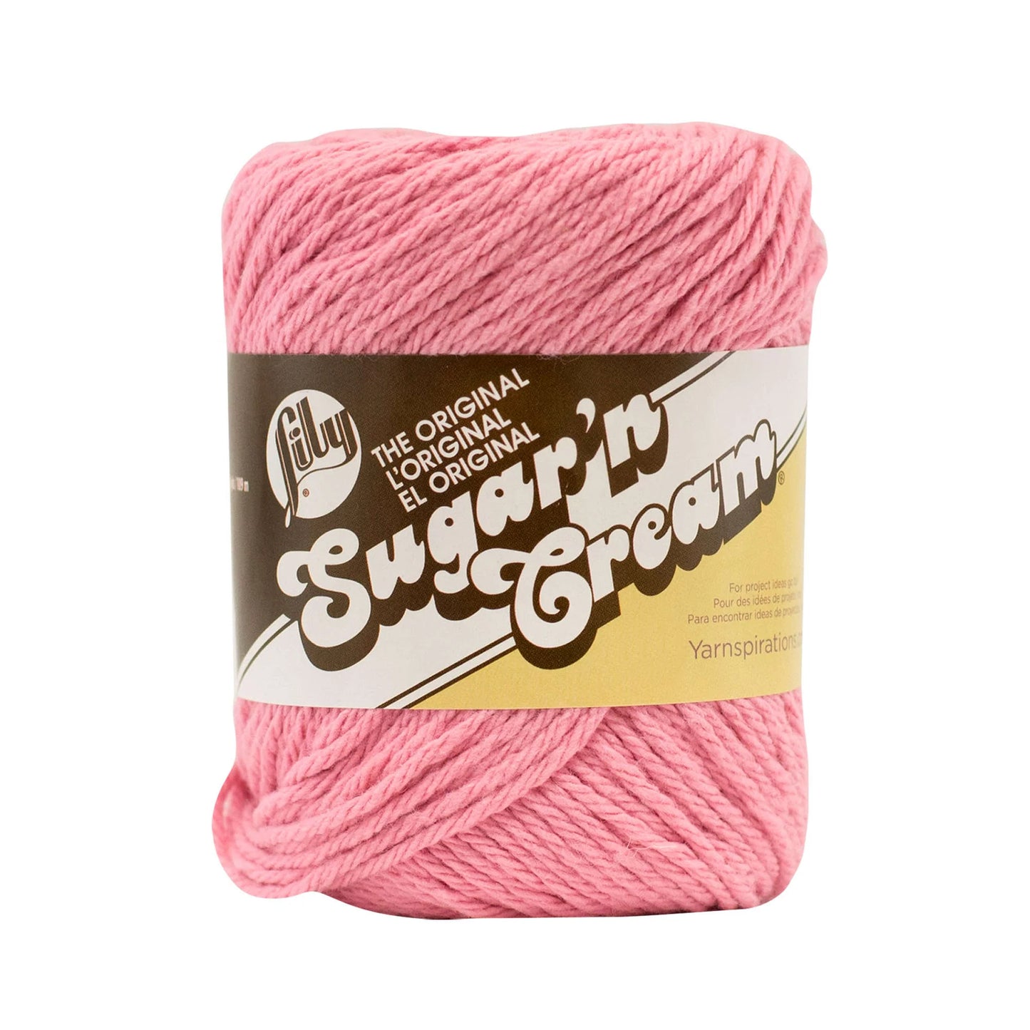 Lily Sugar'n Cream The Original 1 x 71g - 109m - 100% Cotton Knitting Crochet Yarn