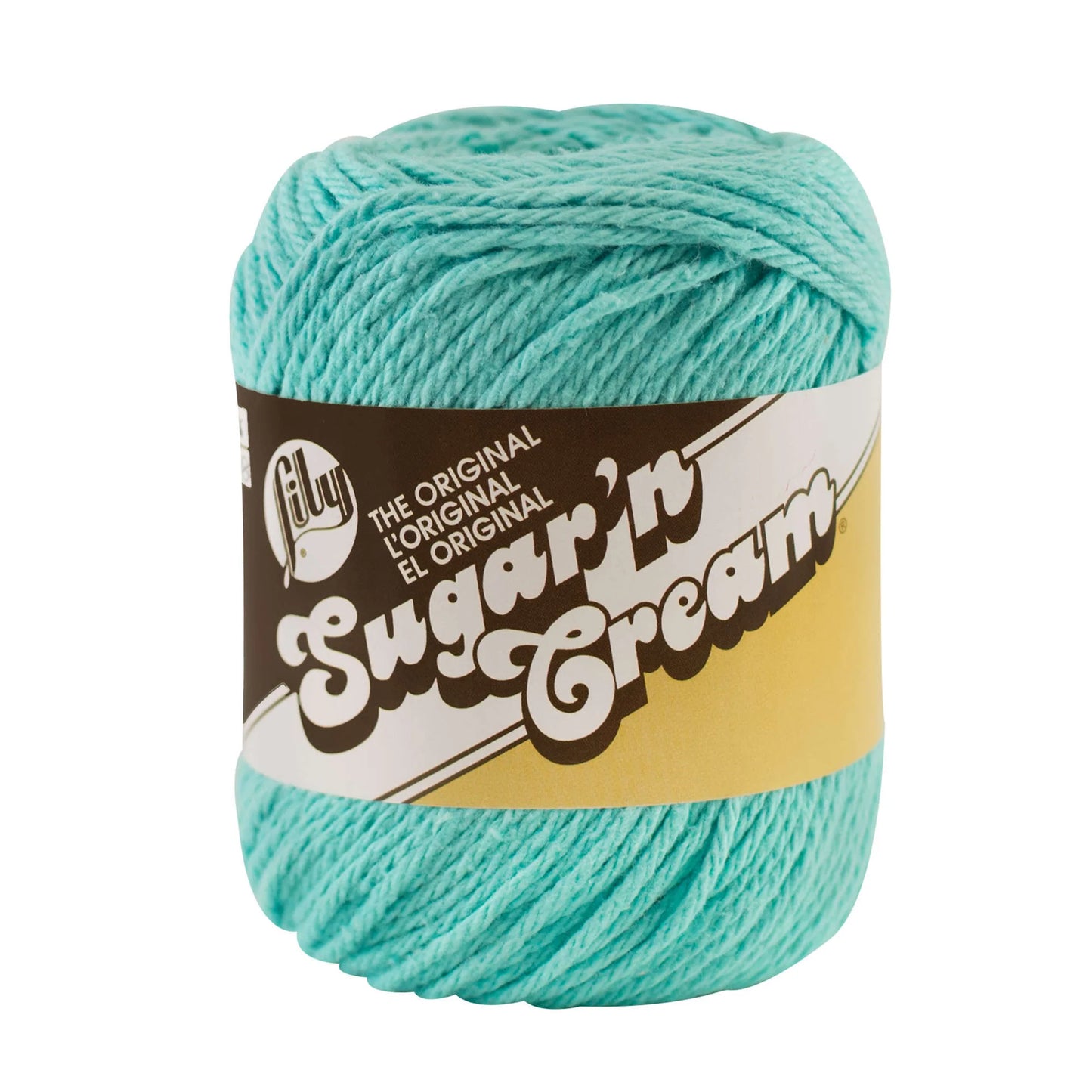 Lily Sugar'n Cream The Original 1 x 71g - 109m - 100% Cotton Knitting Crochet Yarn