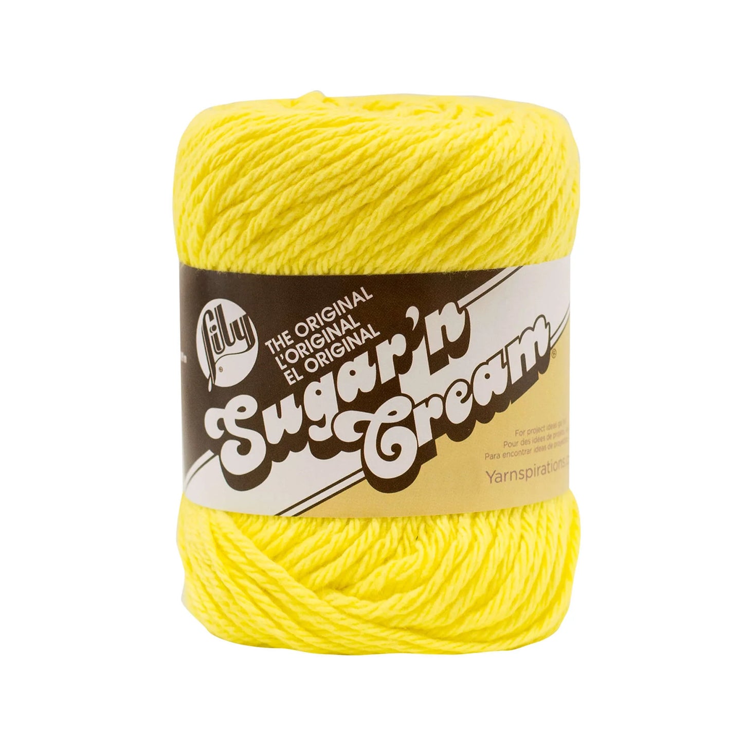 Lily Sugar'n Cream The Original 1 x 71g - 109m - 100% Cotton Knitting Crochet Yarn