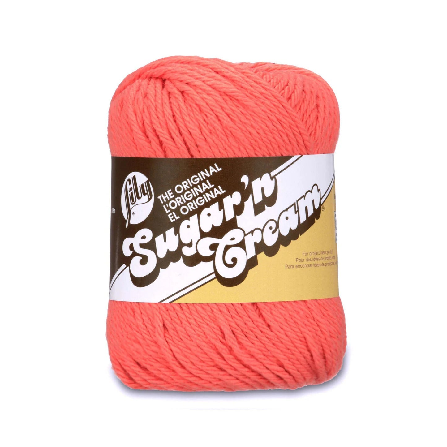 Lily Sugar'n Cream The Original 1 x 71g - 109m - 100% Cotton Knitting Crochet Yarn