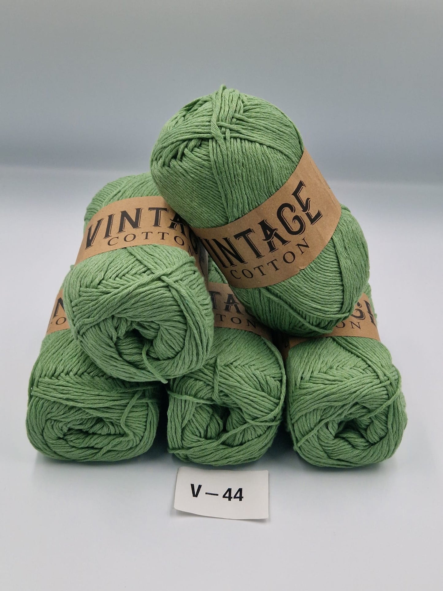 Knitco Vintage Cotton DK 5 x 100g 80%Cotton - 20% Mix fiber Knitting Crochet Yarn