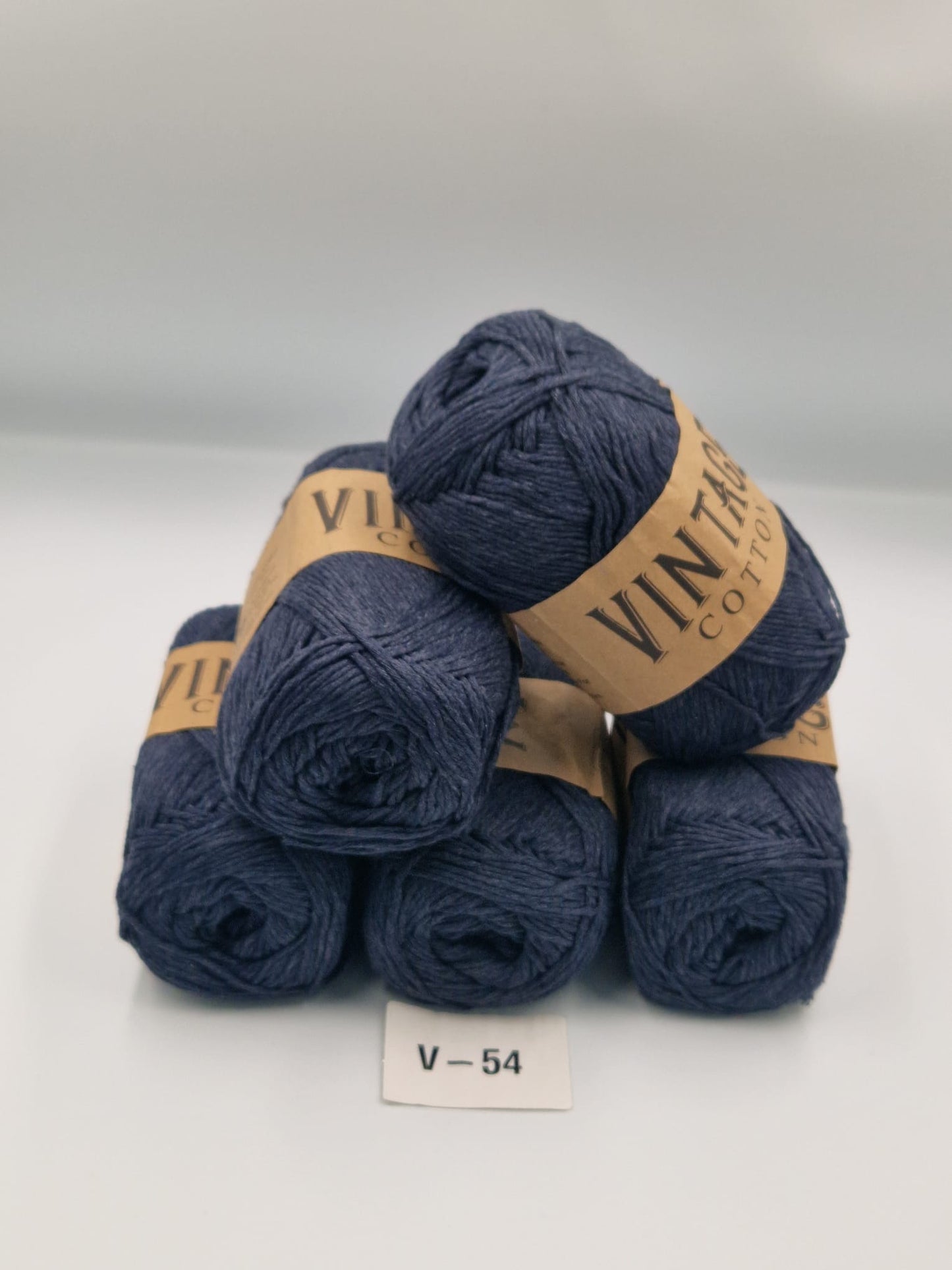 Knitco Vintage Cotton DK 5 x 100g 80%Cotton - 20% Mix fiber Knitting Crochet Yarn