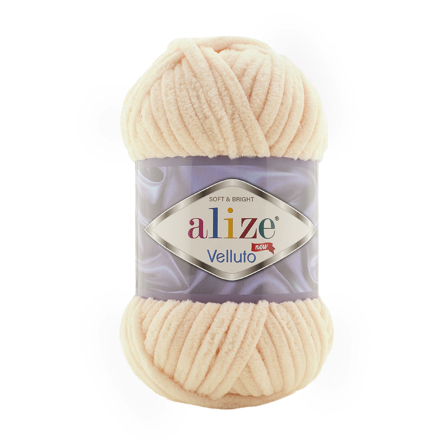 Alize Velluto 5 x 100g - 68m 100% Micropolyester Knitting Crochet Yarn