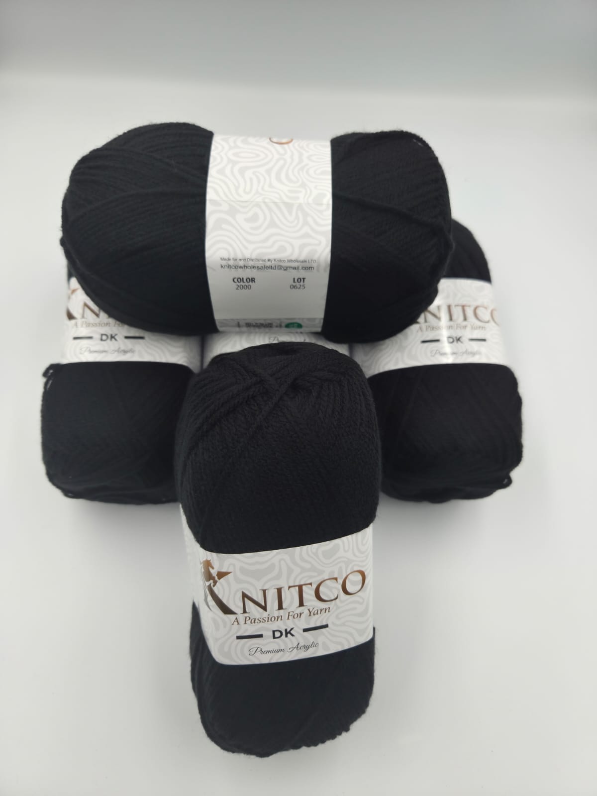 Knitco DK Premium 5 x 100g - 360m - 100% Acylic Knitting Crochet Yarn