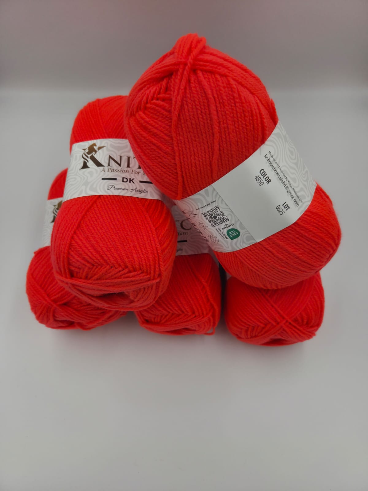 Knitco DK Premium 5 x 100g - 360m - 100% Acylic Knitting Crochet Yarn