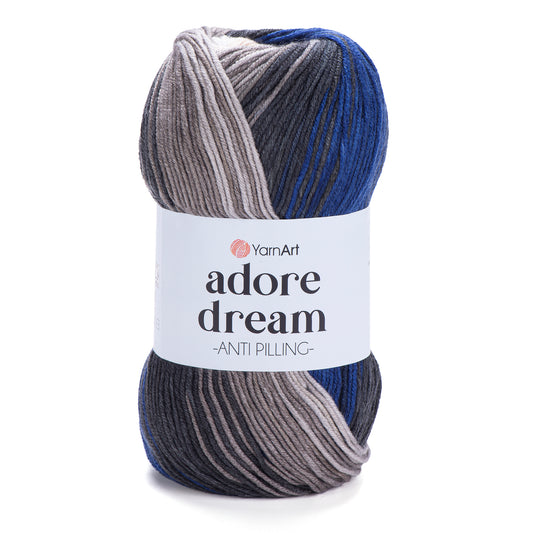YarnArt Adore Dream DK 5 x 100g - 280m - 100% Anti Piling Acrylic Knitting Crochet Yarn