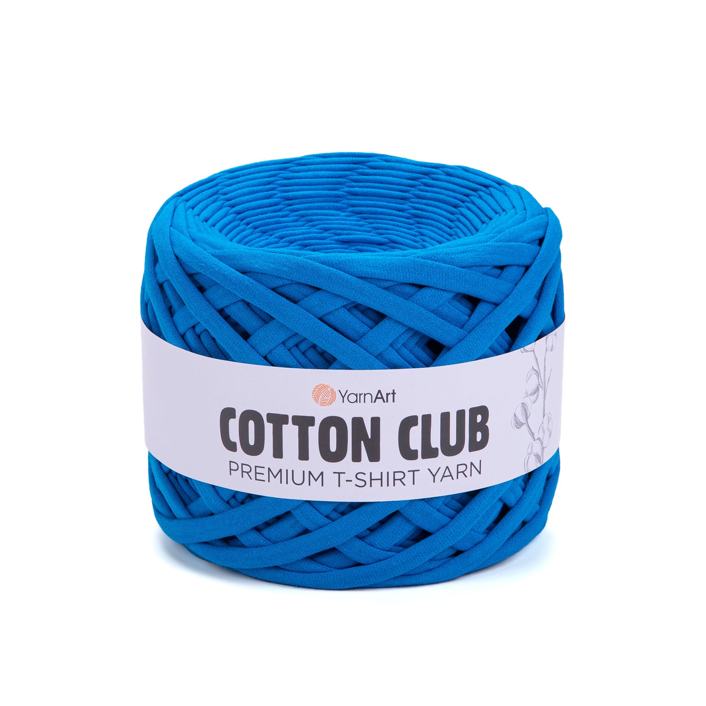 YarnArt Cotton Club Premium T-Shirt Yarn 310g - 110m - 100% Cotton Knitting Crochet