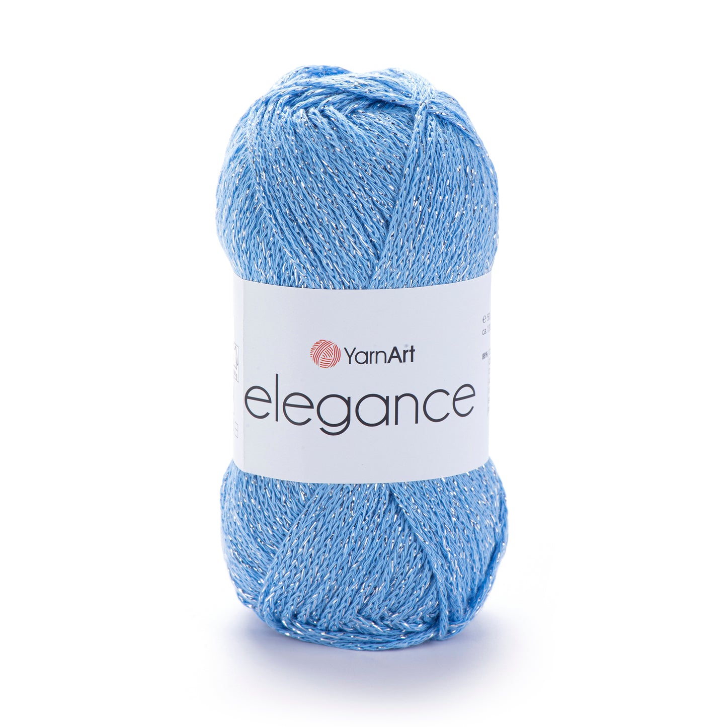 YarnArt Elegance 5 x 50g - 130m - 88% Cotton - 12% Metallic Knitting Crochet Yarn