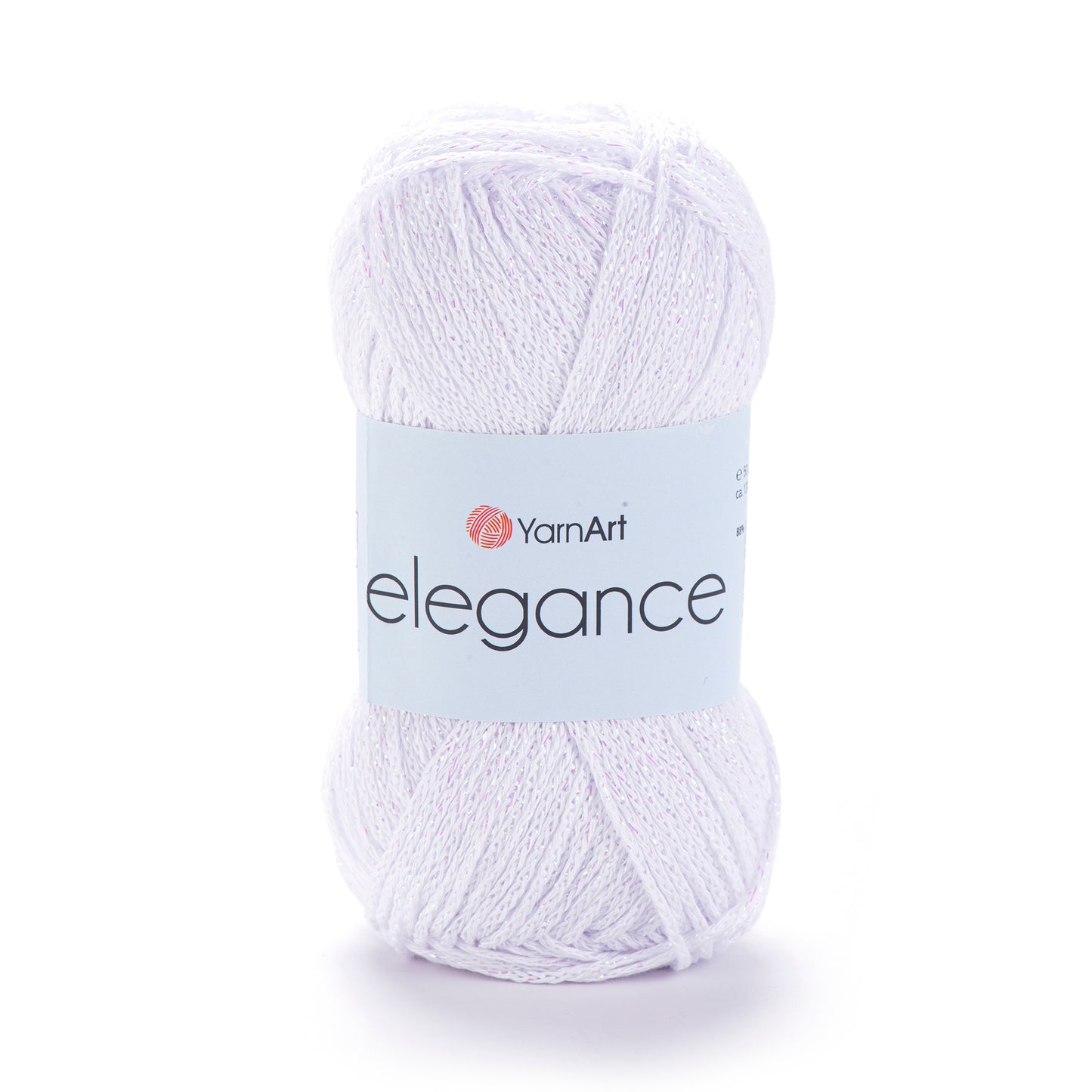 YarnArt Elegance 5 x 50g - 130m - 88% Cotton - 12% Metallic Knitting Crochet Yarn