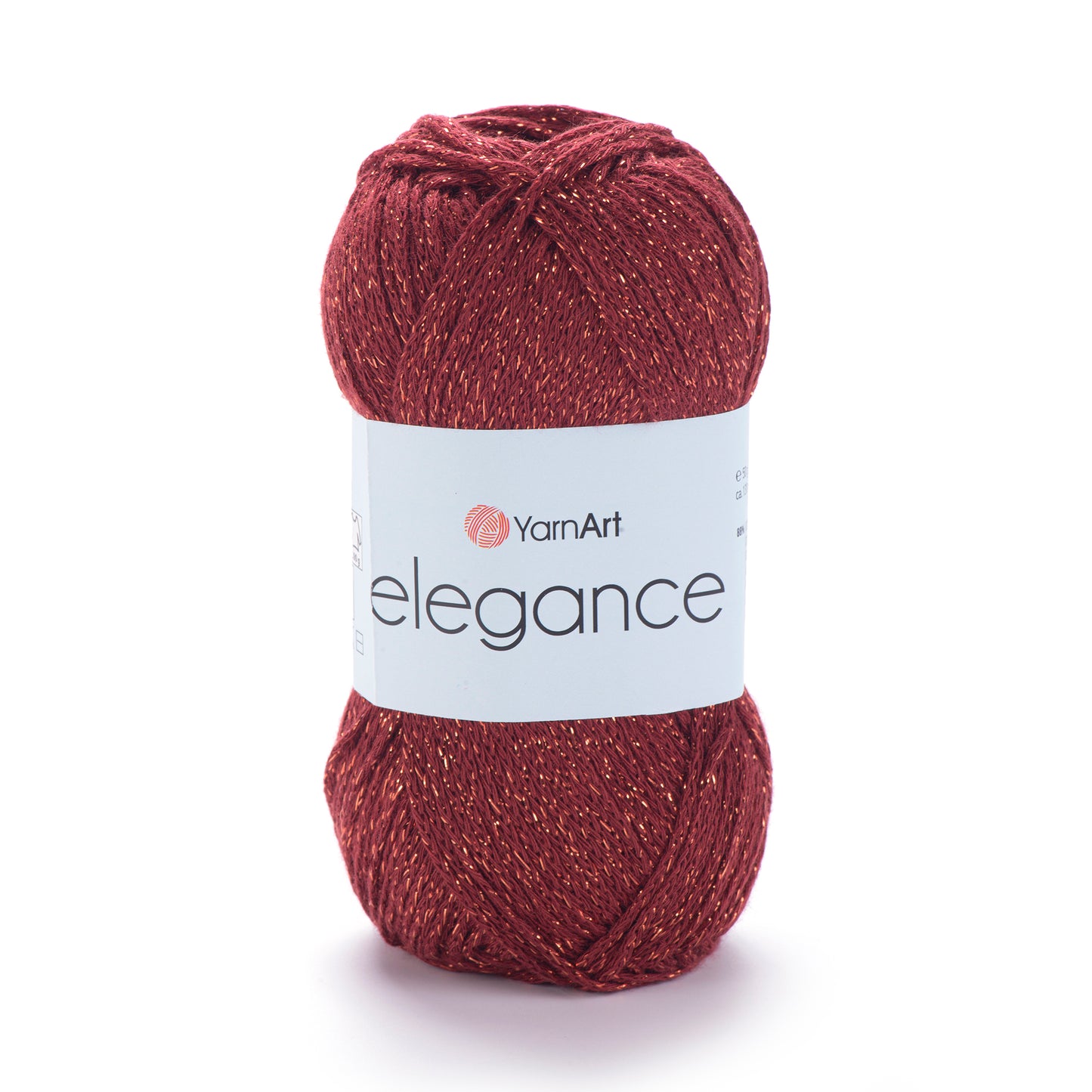 YarnArt Elegance 5 x 50g - 130m - 88% Cotton - 12% Metallic Knitting Crochet Yarn