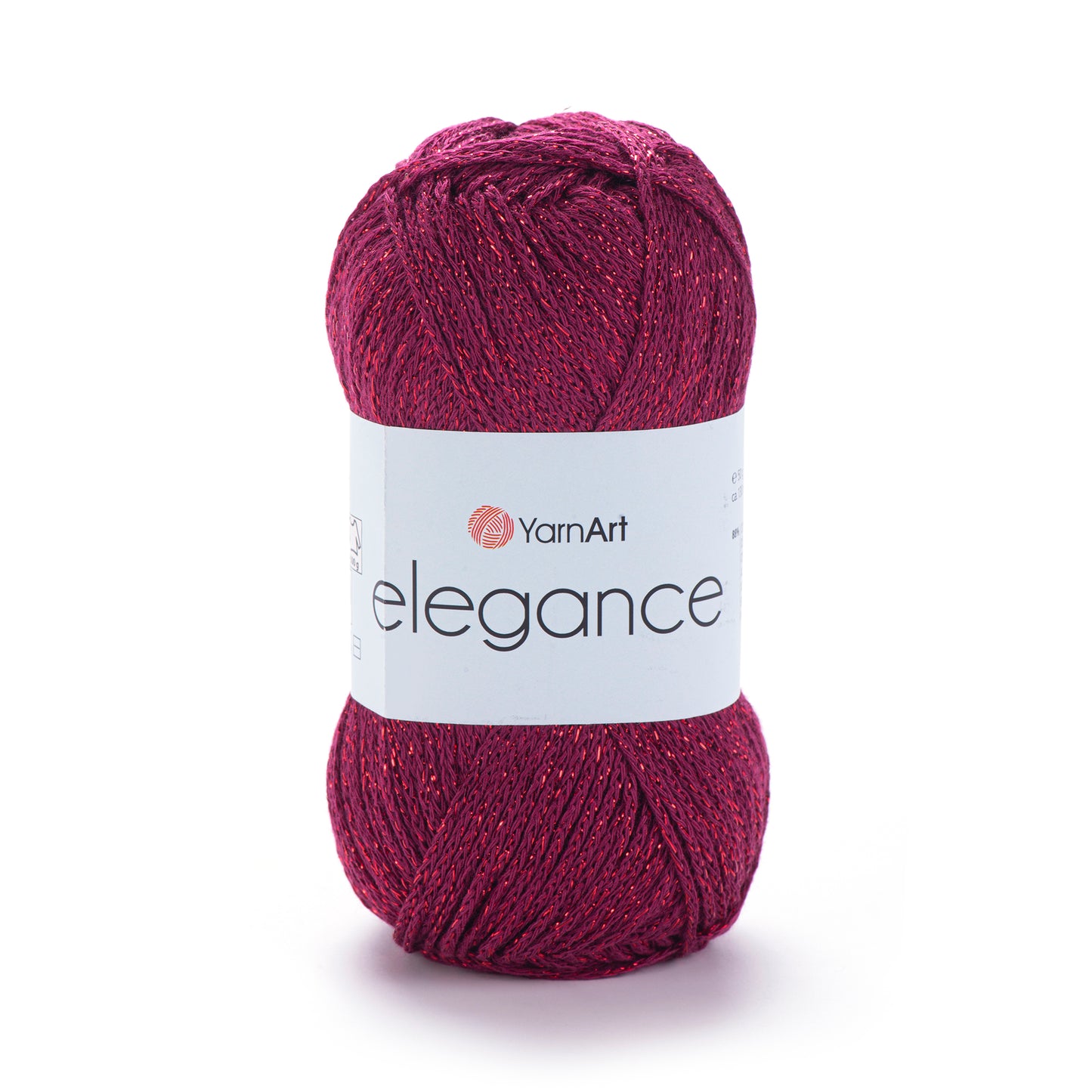 YarnArt Elegance 5 x 50g - 130m - 88% Cotton - 12% Metallic Knitting Crochet Yarn