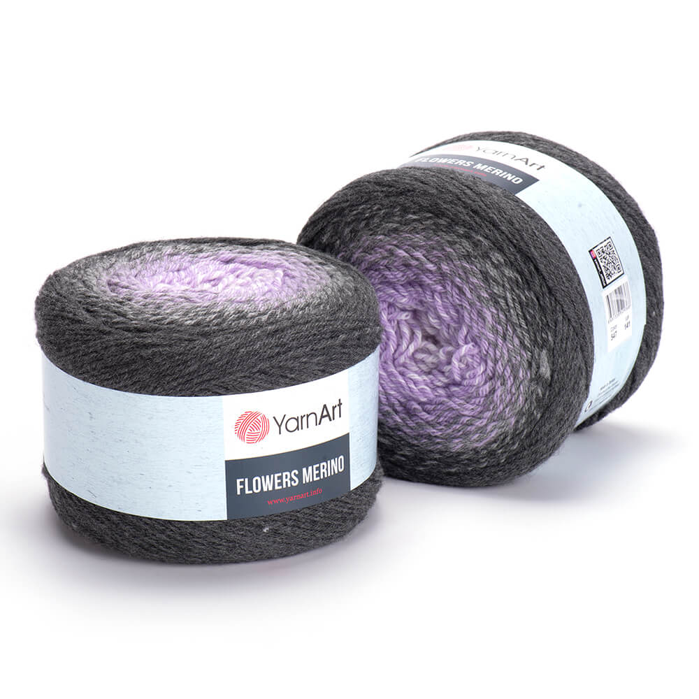 YarnArt Flowers Merino 1 x 225g - 590m - 25% Wool - 75% Acrylic Crochet Yarn