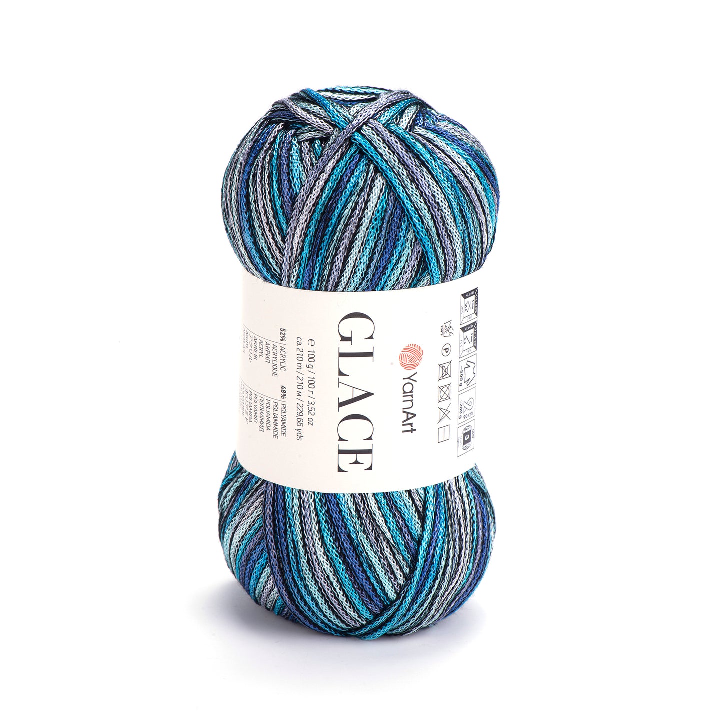 YarnArt Glace 1 x 100g 210m 52% Acrylic - 48% Polymide Knitting Crochet
