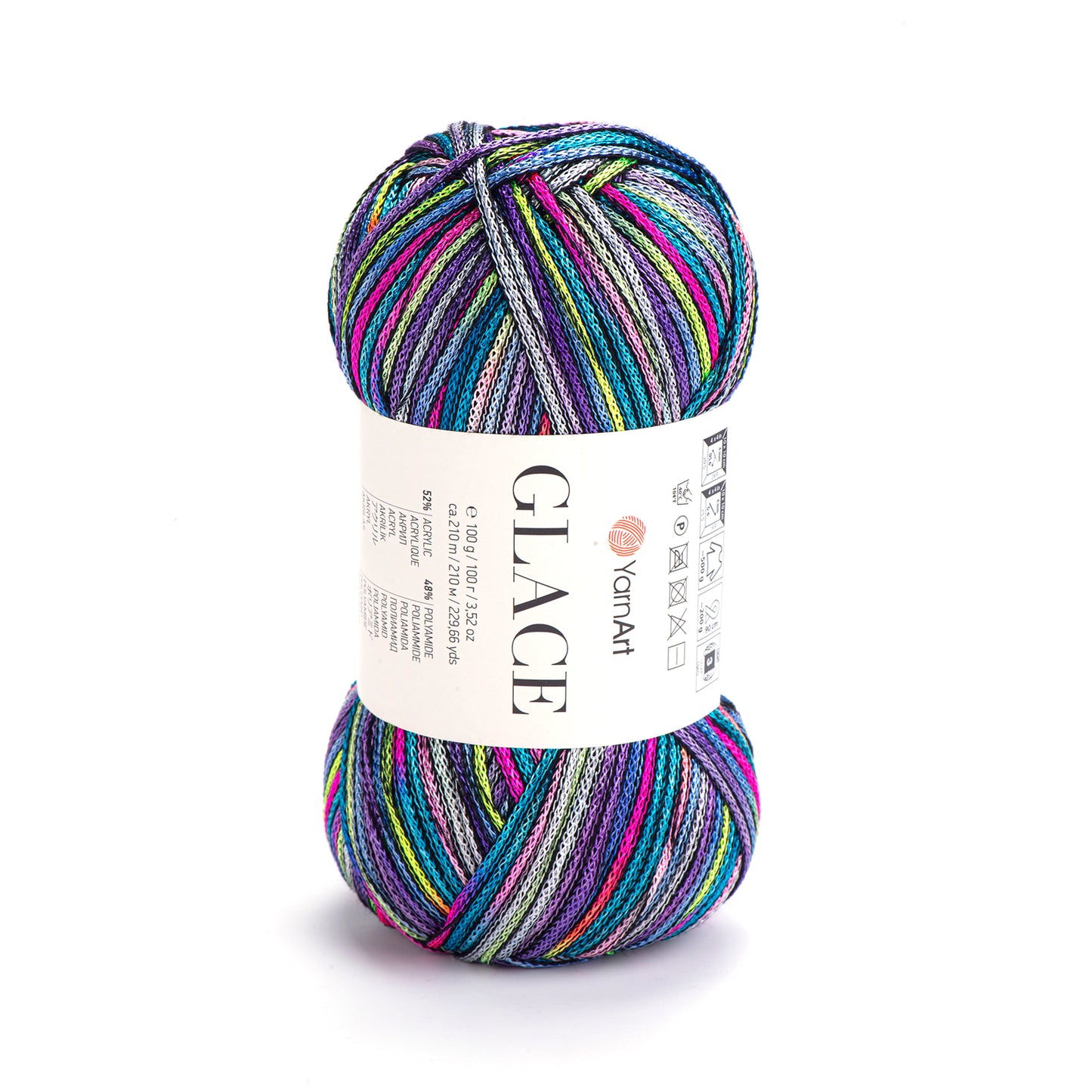 YarnArt Glace 1 x 100g 210m 52% Acrylic - 48% Polymide Knitting Crochet