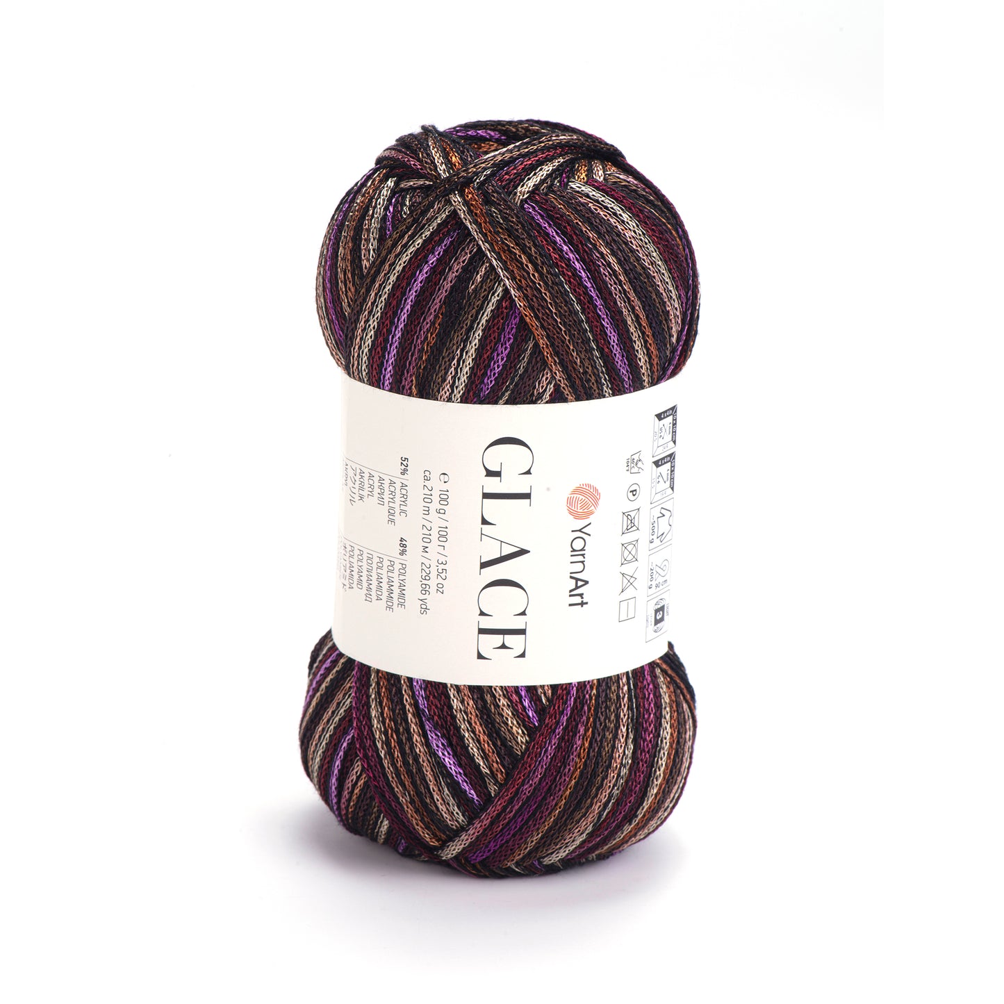 YarnArt Glace 1 x 100g 210m 52% Acrylic - 48% Polymide Knitting Crochet