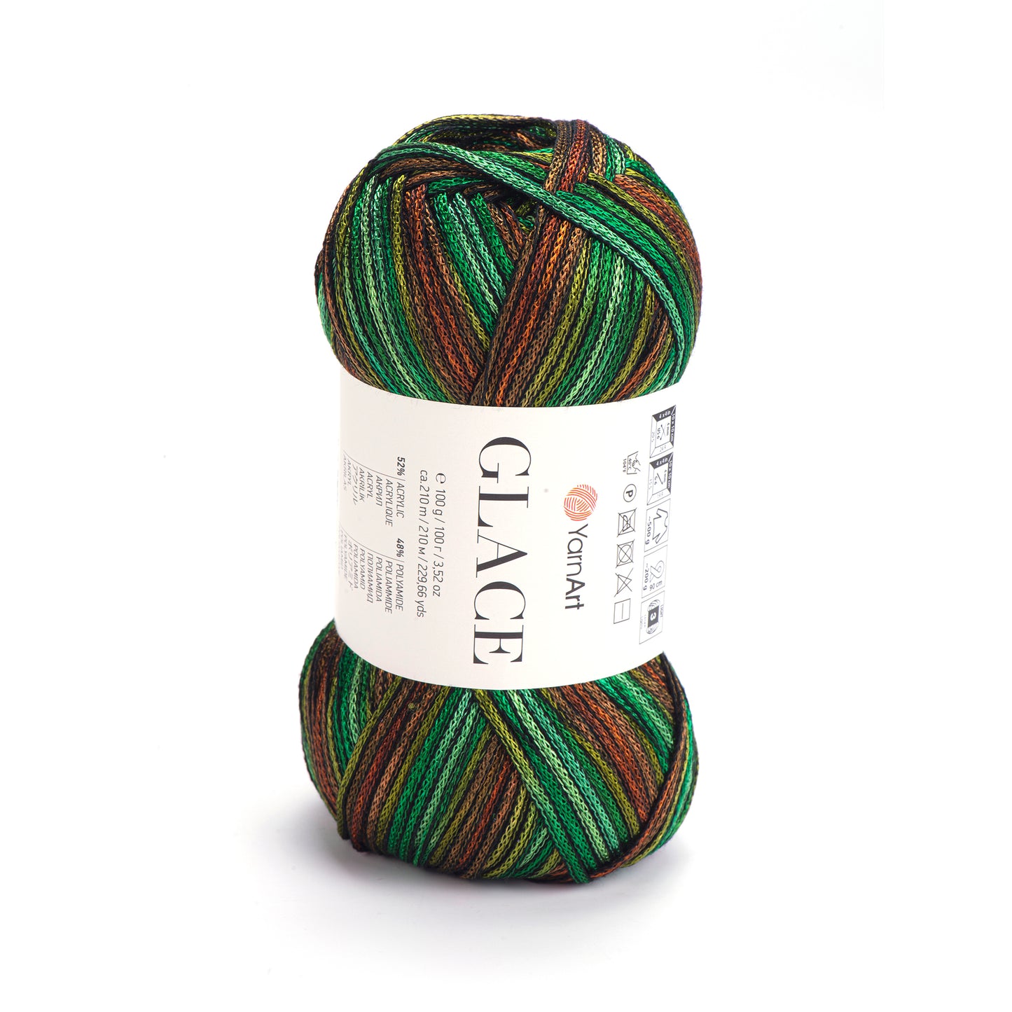 YarnArt Glace 1 x 100g 210m 52% Acrylic - 48% Polymide Knitting Crochet