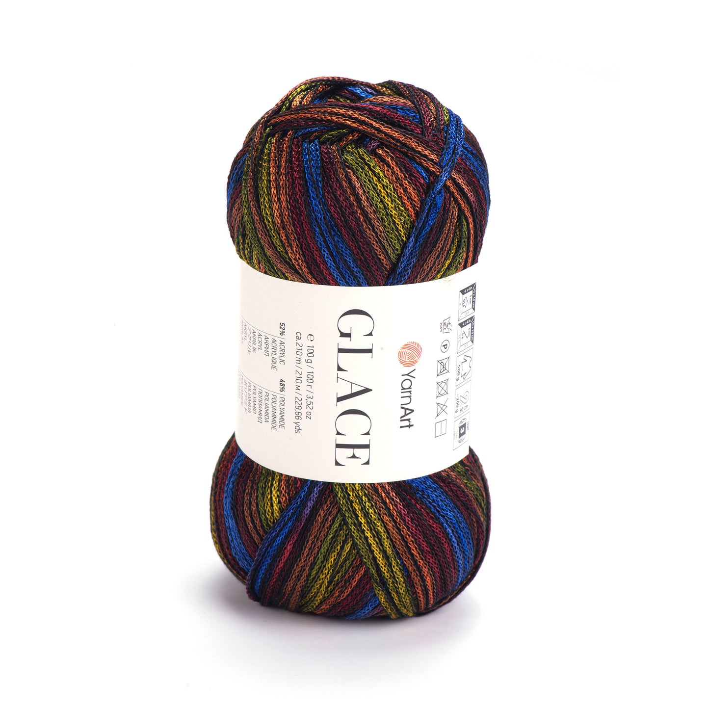YarnArt Glace 1 x 100g 210m 52% Acrylic - 48% Polymide Knitting Crochet