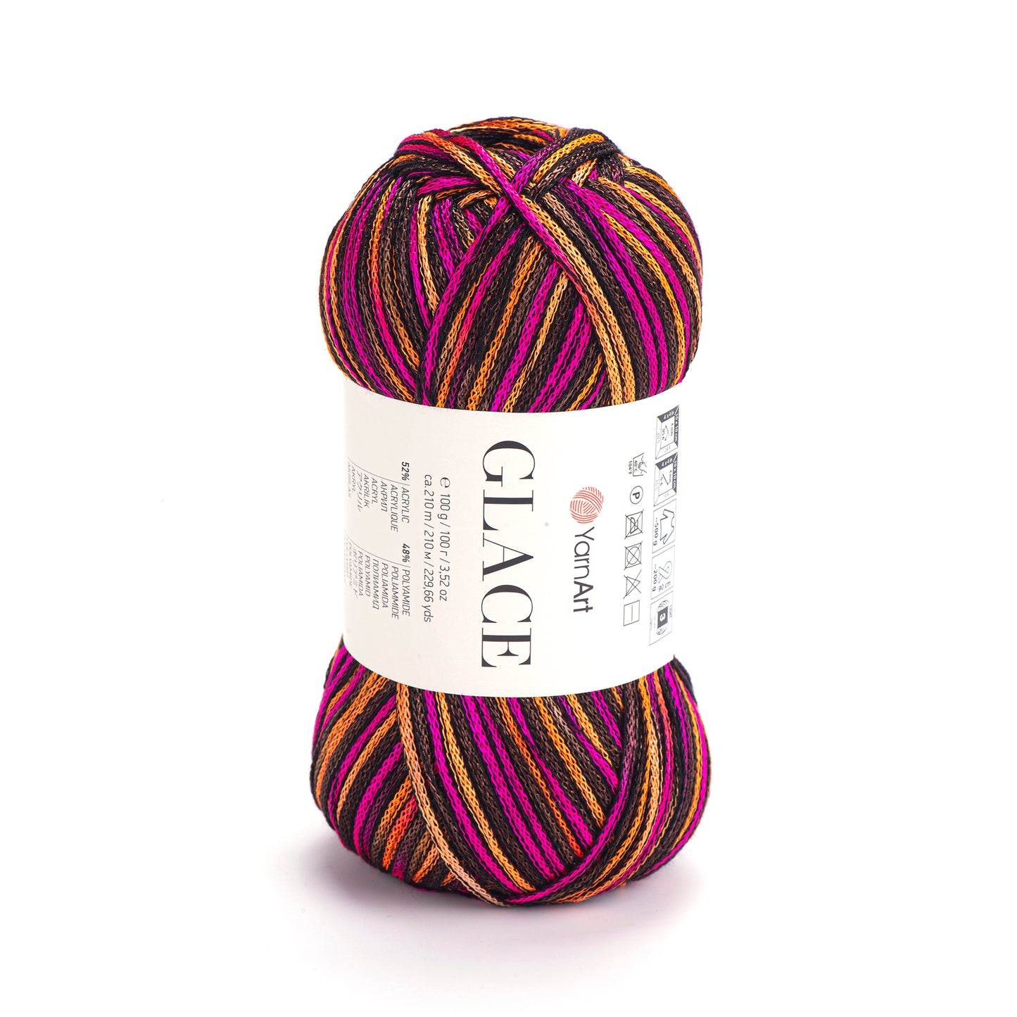 YarnArt Glace 1 x 100g 210m 52% Acrylic - 48% Polymide Knitting Crochet