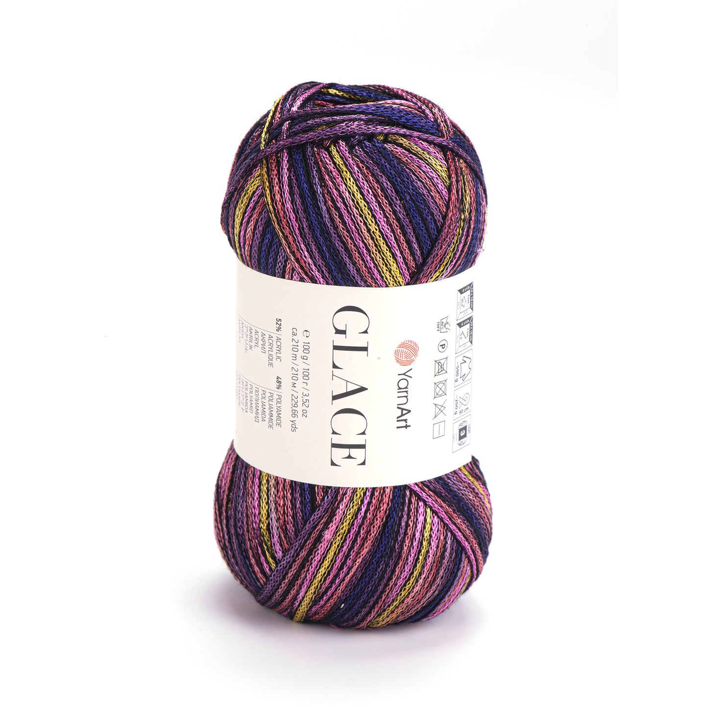 YarnArt Glace 1 x 100g 210m 52% Acrylic - 48% Polymide Knitting Crochet
