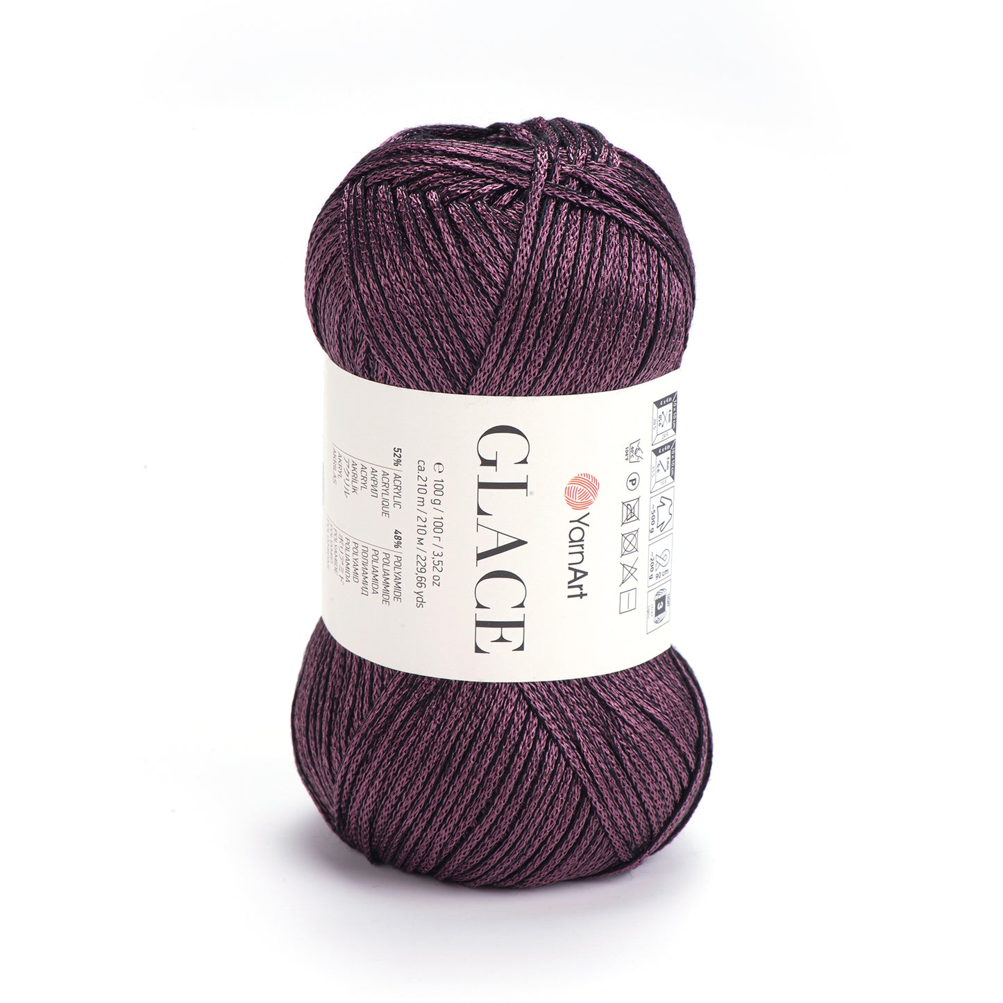 YarnArt Glace 1 x 100g 210m 52% Acrylic - 48% Polymide Knitting Crochet