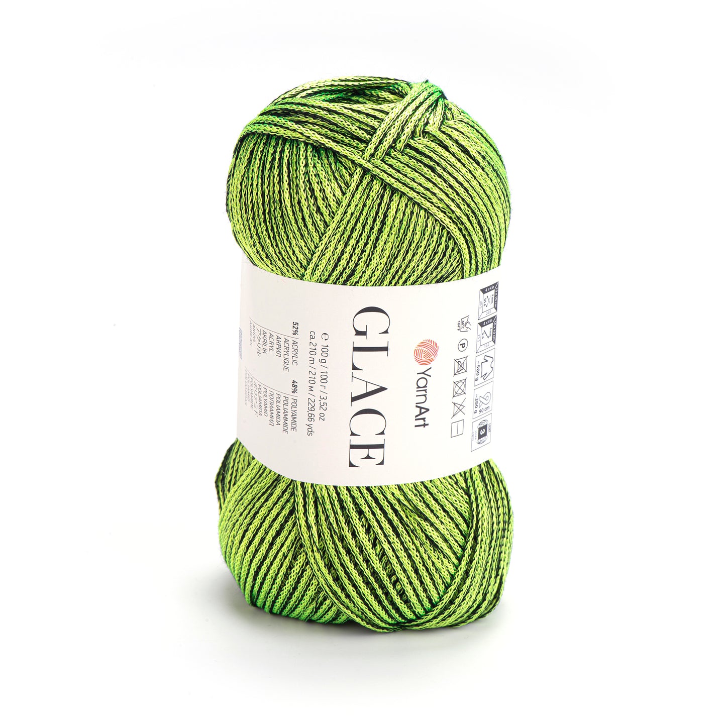 YarnArt Glace 1 x 100g 210m 52% Acrylic - 48% Polymide Knitting Crochet