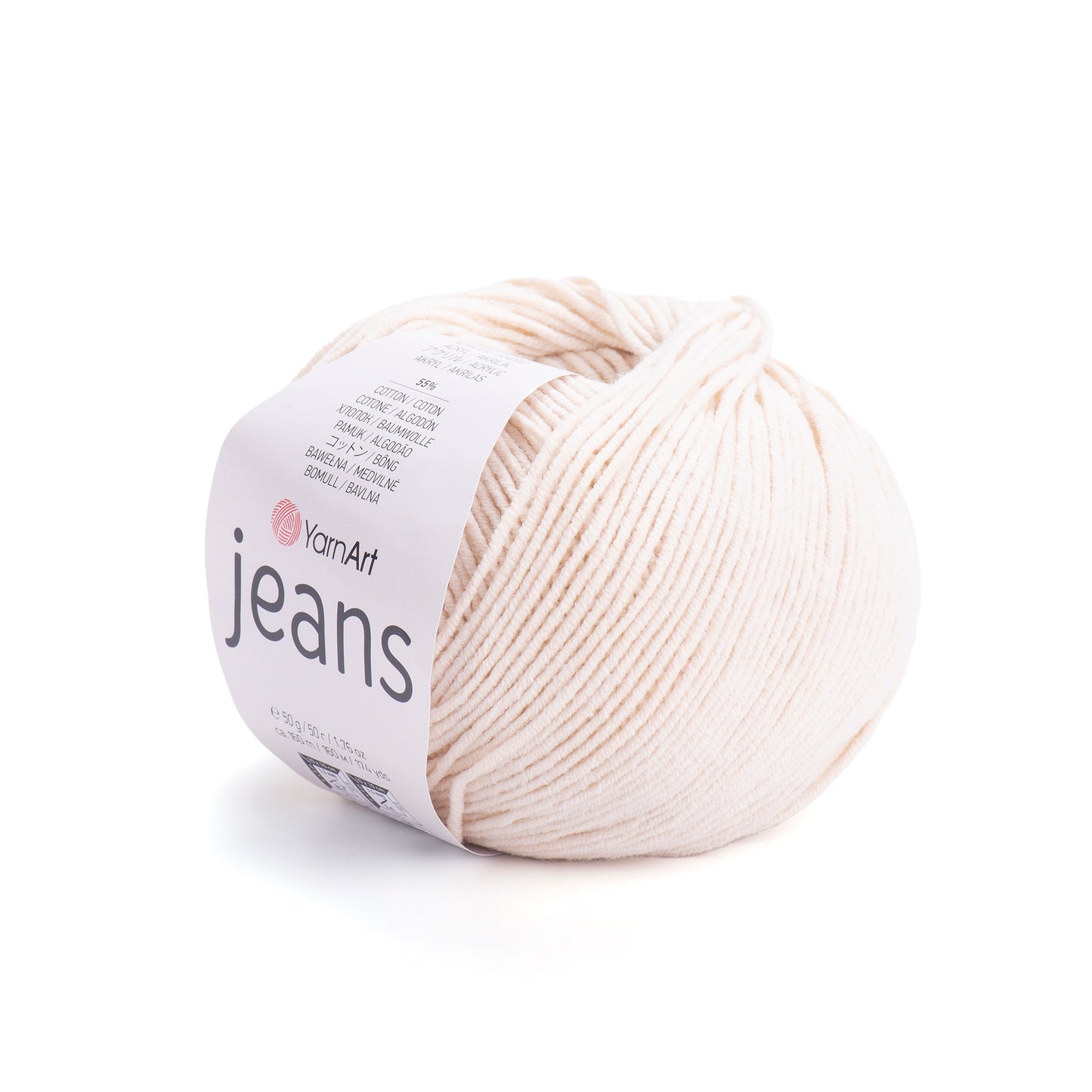 YarnArt Jeans 5 x 50g - 160m - 55% Cotton - 45% Polyacrylic Knitting Crochet Yarn