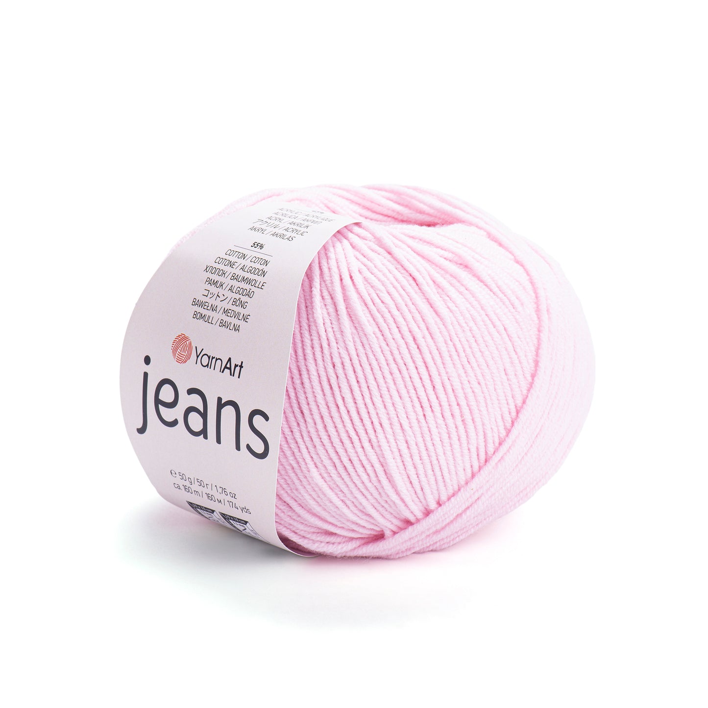 YarnArt Jeans 5 x 50g - 160m - 55% Cotton - 45% Polyacrylic Knitting Crochet Yarn